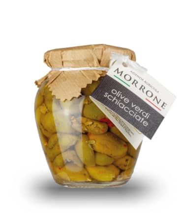 Azienda Agricola Morrone - Olive verdi schiacciate