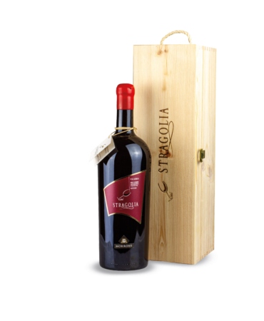 Vino Stragolia Rosso IGP - bottiglia Magnum 1,5 litri in cofanetto di legno